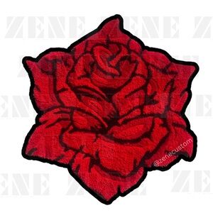 Hand-tufted Rose rug